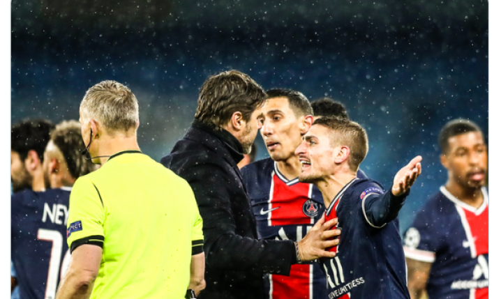 Piłkarz PSG: ''Sędzia dwukrotnie POWIEDZIAŁ DO MNIE F*ck You''